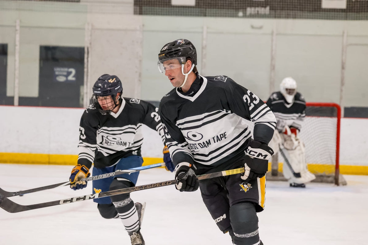 Cold Rink and Outdoor Game Taping: Stop Peeling and Snow Build-Up