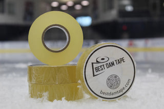 Best Dam clear hockey shin tape