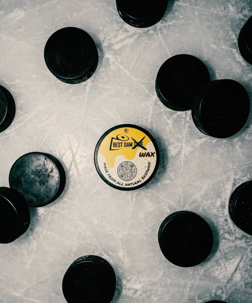 Best Dam Wax tin on ice