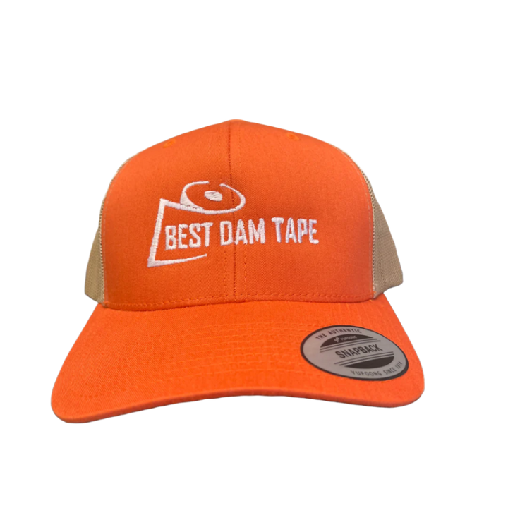 Best Dam Tape Orange Cap