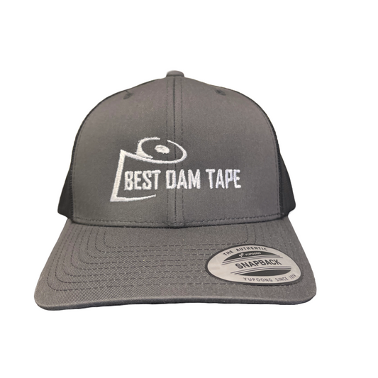 Best Dam Tape Hat - Grey/Black