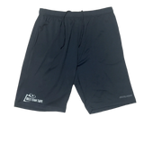 Best Dam Tape black Bauer Core athletic shorts with solid logo