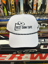 Best Dam Tape Logo Hat - White
