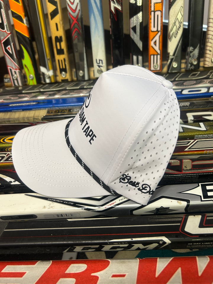 Best Dam Tape Logo Hat - White
