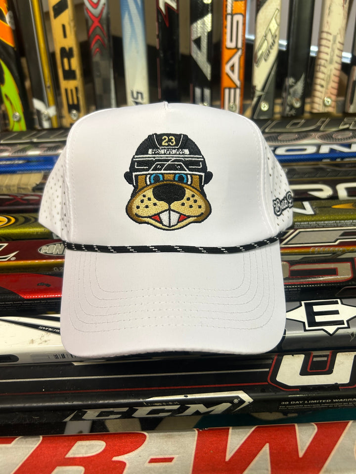 Best Dam Beaver Hat - White