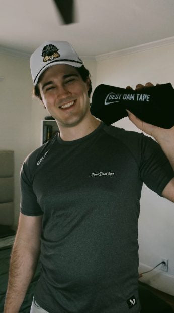 Best Dam Tape apparel and bag